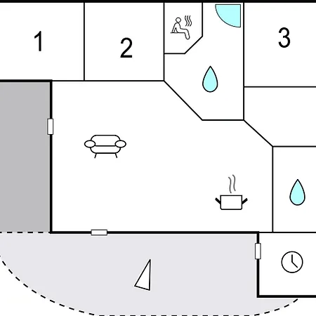 Dom wakacyjny Three-bedroom In Henne Henne Strand